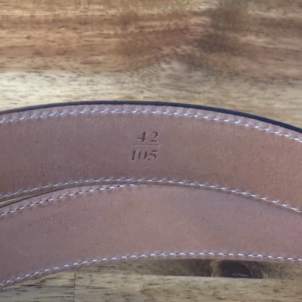 Trafalgar buckle monogrammed